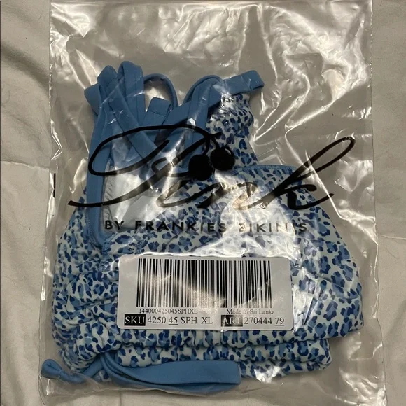 Frankie’s Bikinis X PINK Victorias Secret string Bikini Set - Picture 7 of 9